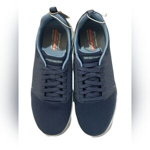 Skechers Glide-Lite Men's Classic Shoes Fit With Memory Foam (Navy, Medium 9)